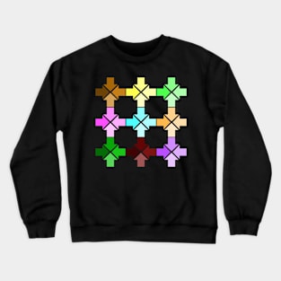 colorful arrows Crewneck Sweatshirt